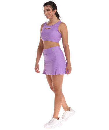 Falda Short Sport Lila - TFIT